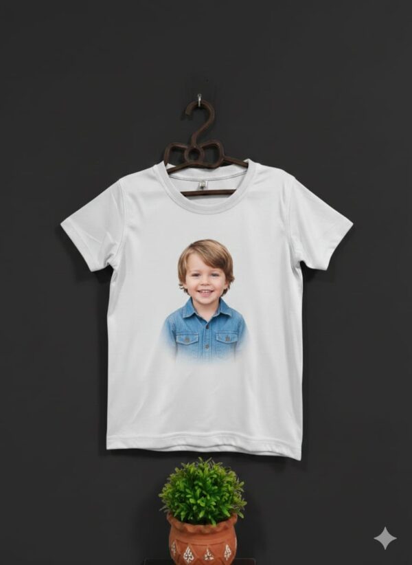Premium Custom Kids T-Shirt & Trouser Set – Personalized Name, Photo, or Logo Print (1–17 Years)