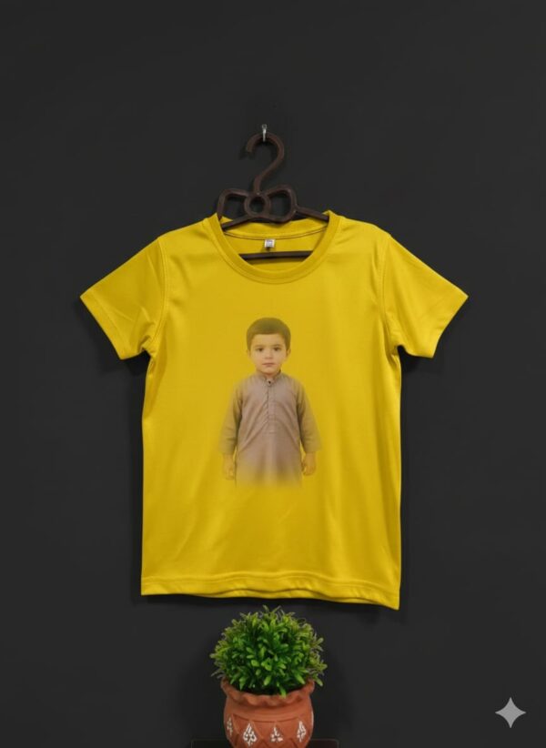 Premium Custom Kids T-Shirt & Trouser Set – Personalized Name, Photo, or Logo Print (1–17 Years)