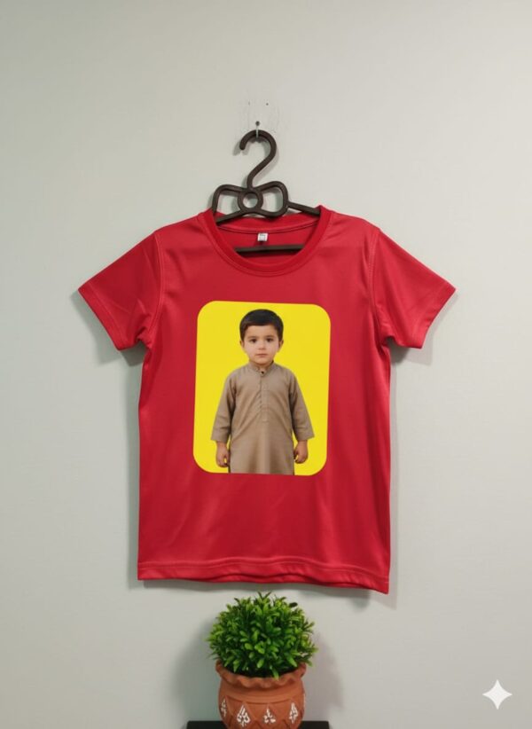 Premium Custom Kids T-Shirt & Trouser Set – Personalized Name, Photo, or Logo Print (1–17 Years)