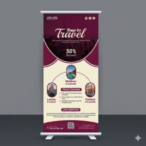 Roller Banners | Best Online Roller Banner Printing in Pakistan